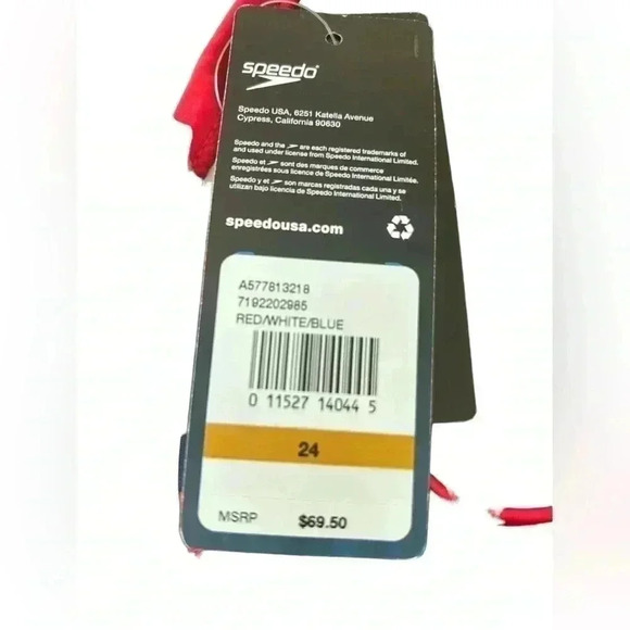 Woman’s Speedo One Piece Cross Back Swim Suite - Picture 9 of 13